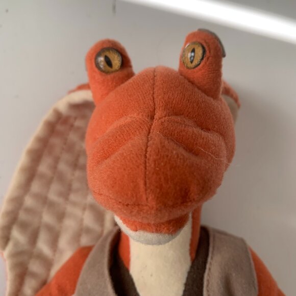 STAR WARS EPISODE 1 by APPLAUSE  Jar Jar Binks 13” WITH TAG - Picture 6 of 7